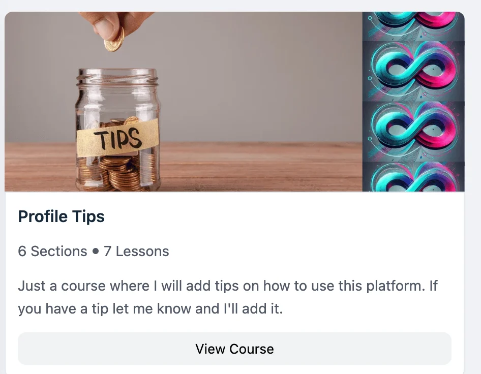 Profile Tips Course